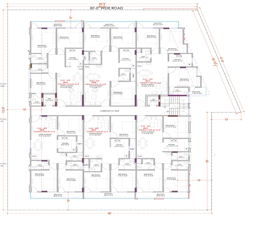 Siddhi Vinayak Homes Mansarovar Floor Plans