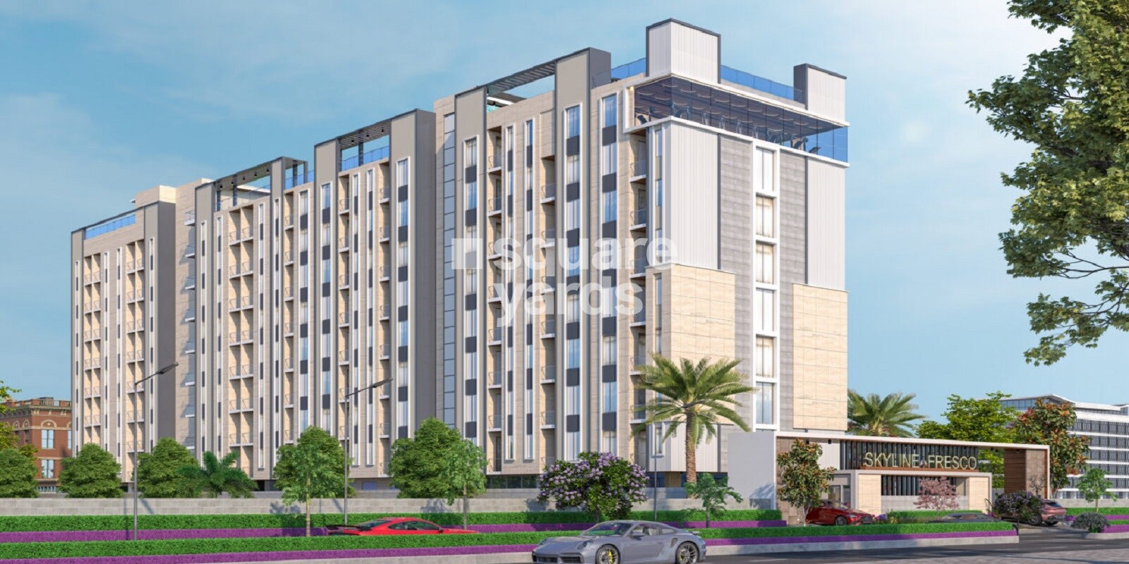 Skyline Fresco residential project in Bhakrota