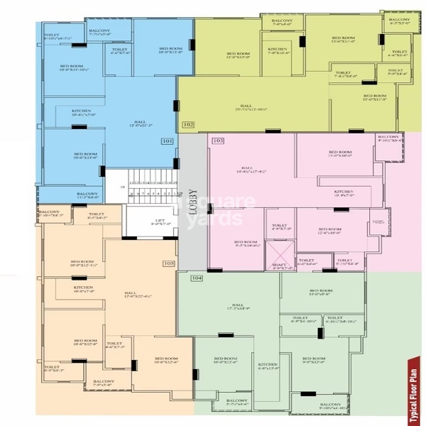 SN Aaradhya Govind Floor Plans