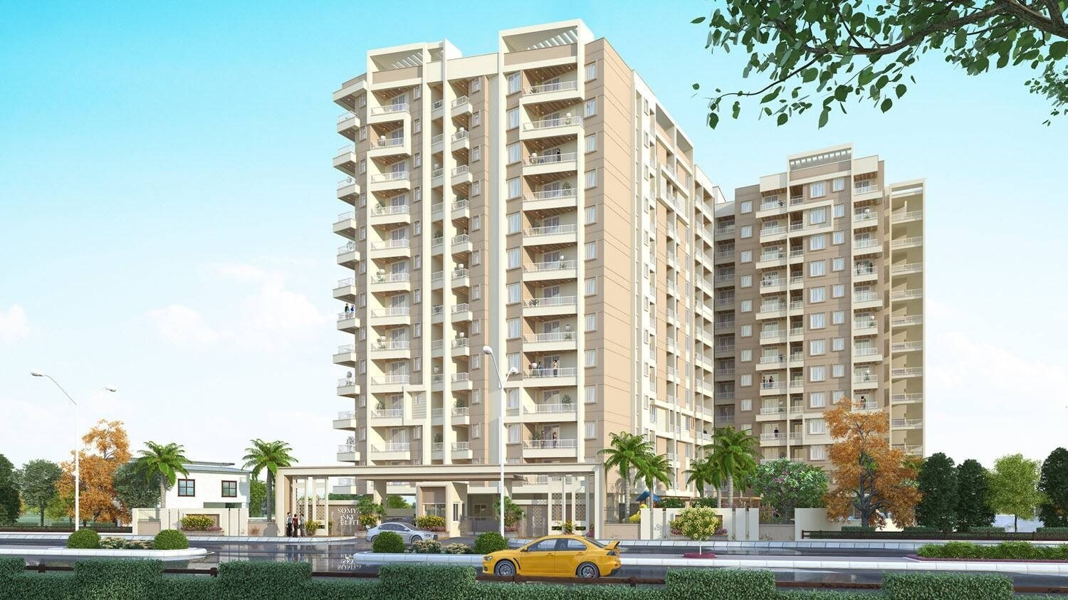 Somya Sky Elite Apartment Exteriors 1