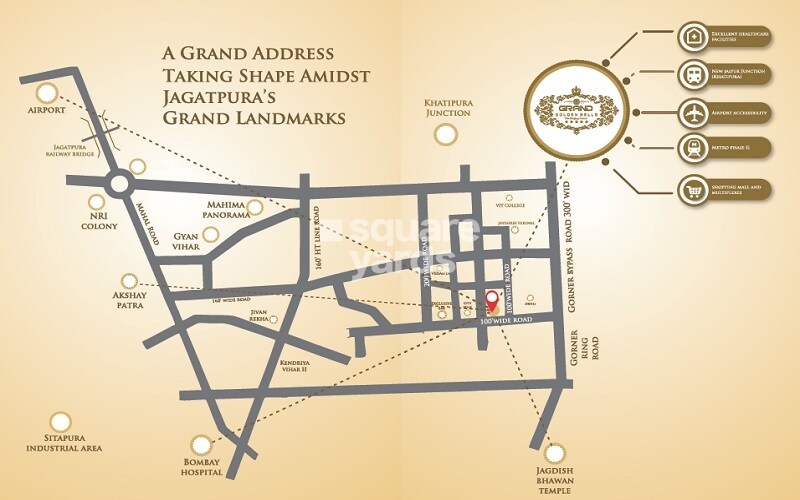 Sri Grand Golden Bells Location Image