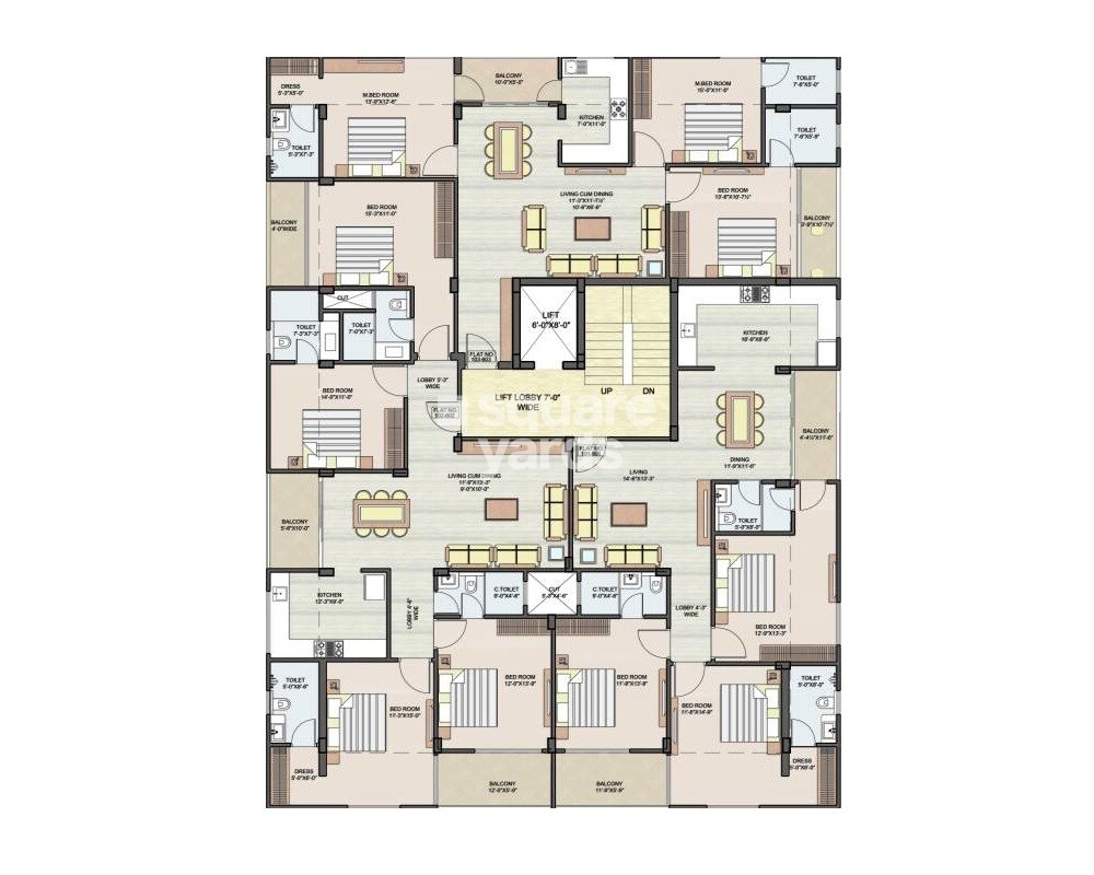 SSBC Utsav Floor Plans