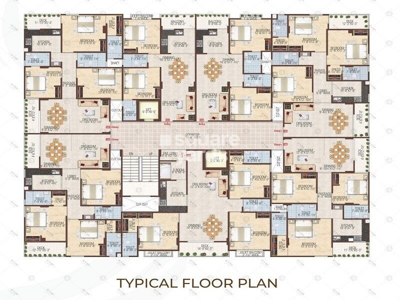 Studio Guru Kripa Aaradhana Floor Plans