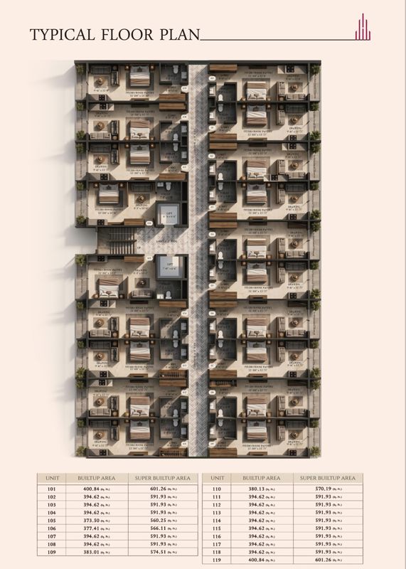 Sukham Ivaan Suites Floor Plans
