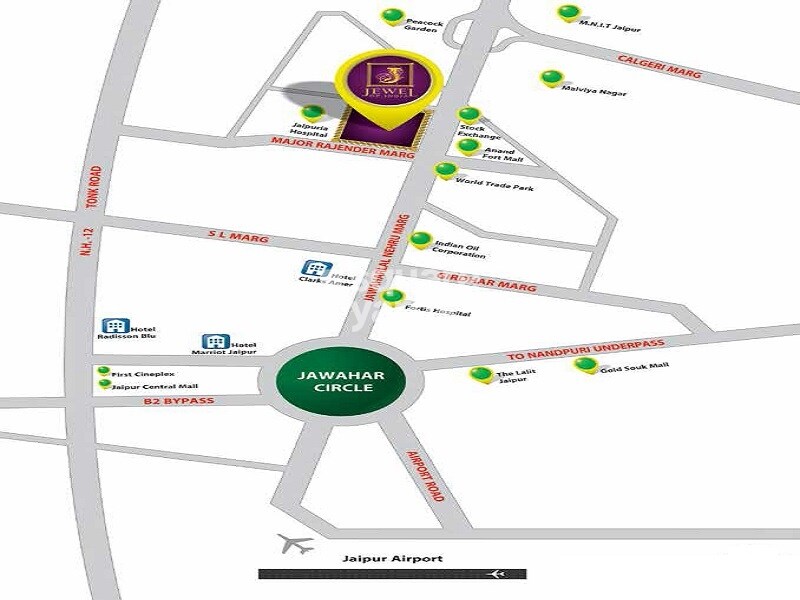 Suncity Jewel Of India Location Image