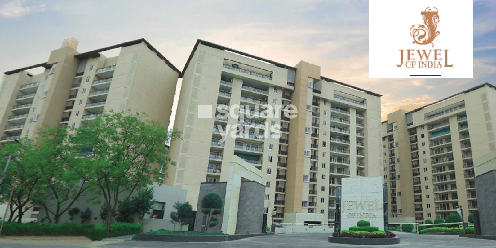Suncity Jewel Of India residential project in Jawahar Lal Nehru Marg