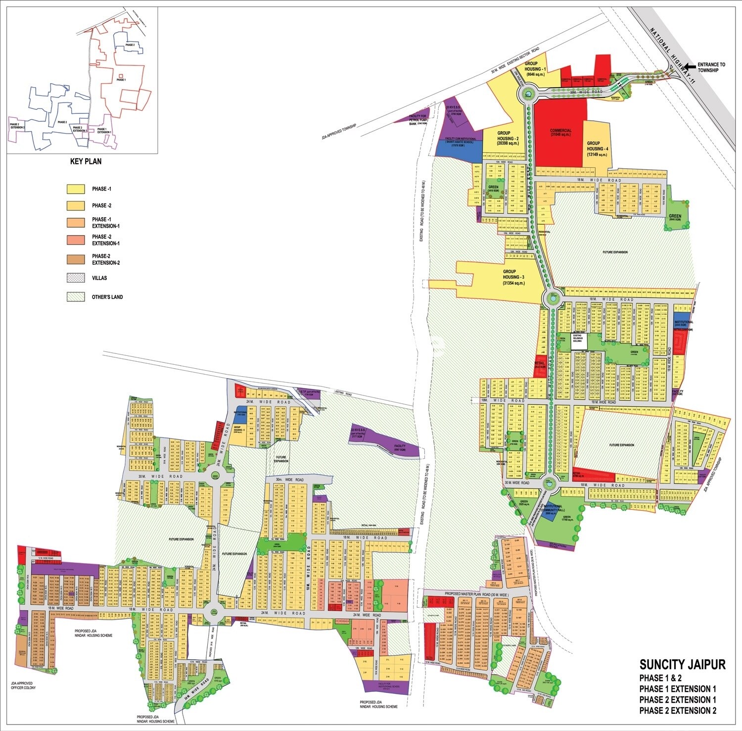 Suncity Township Master Plan Image
