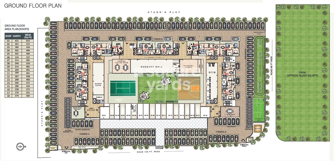 Taruchaya Residency Floor Plans 3