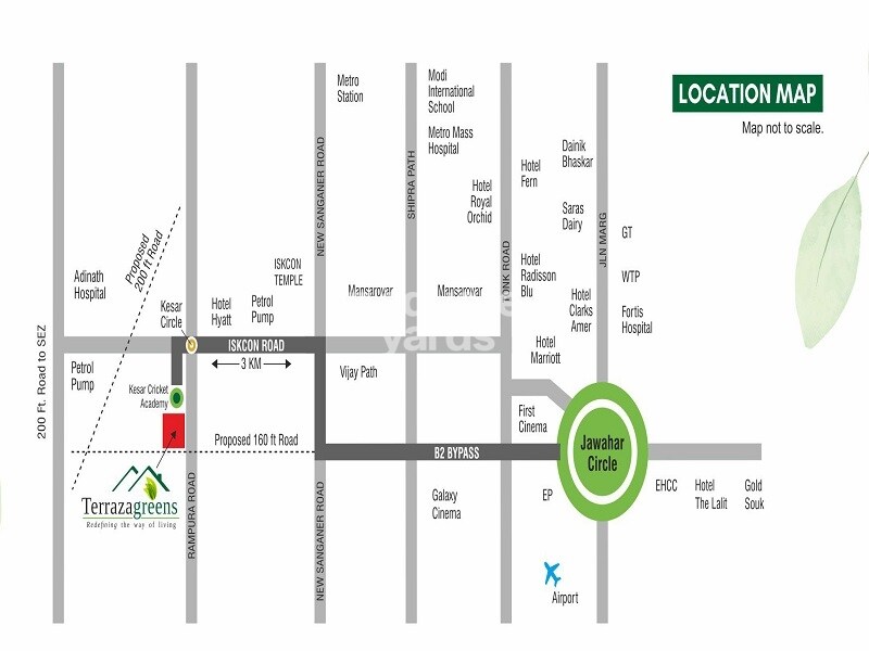 Terraza Greens Location Image