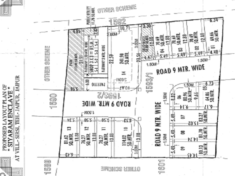 The Crown Siyaram Enclave Master Plan Image