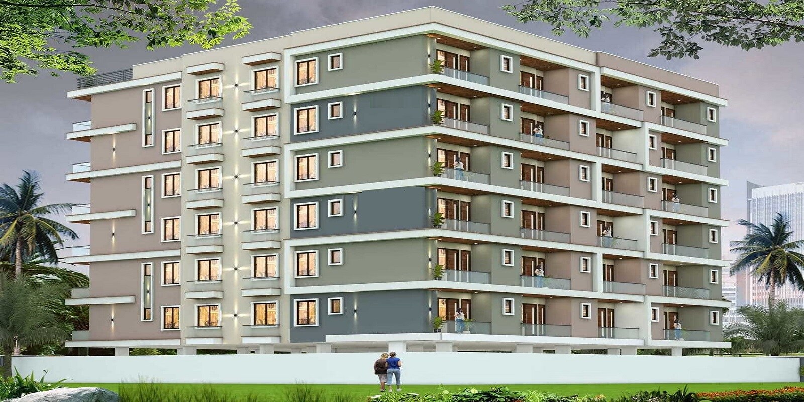 The Golden Gadwal Residency residential project in Sunder Vihar