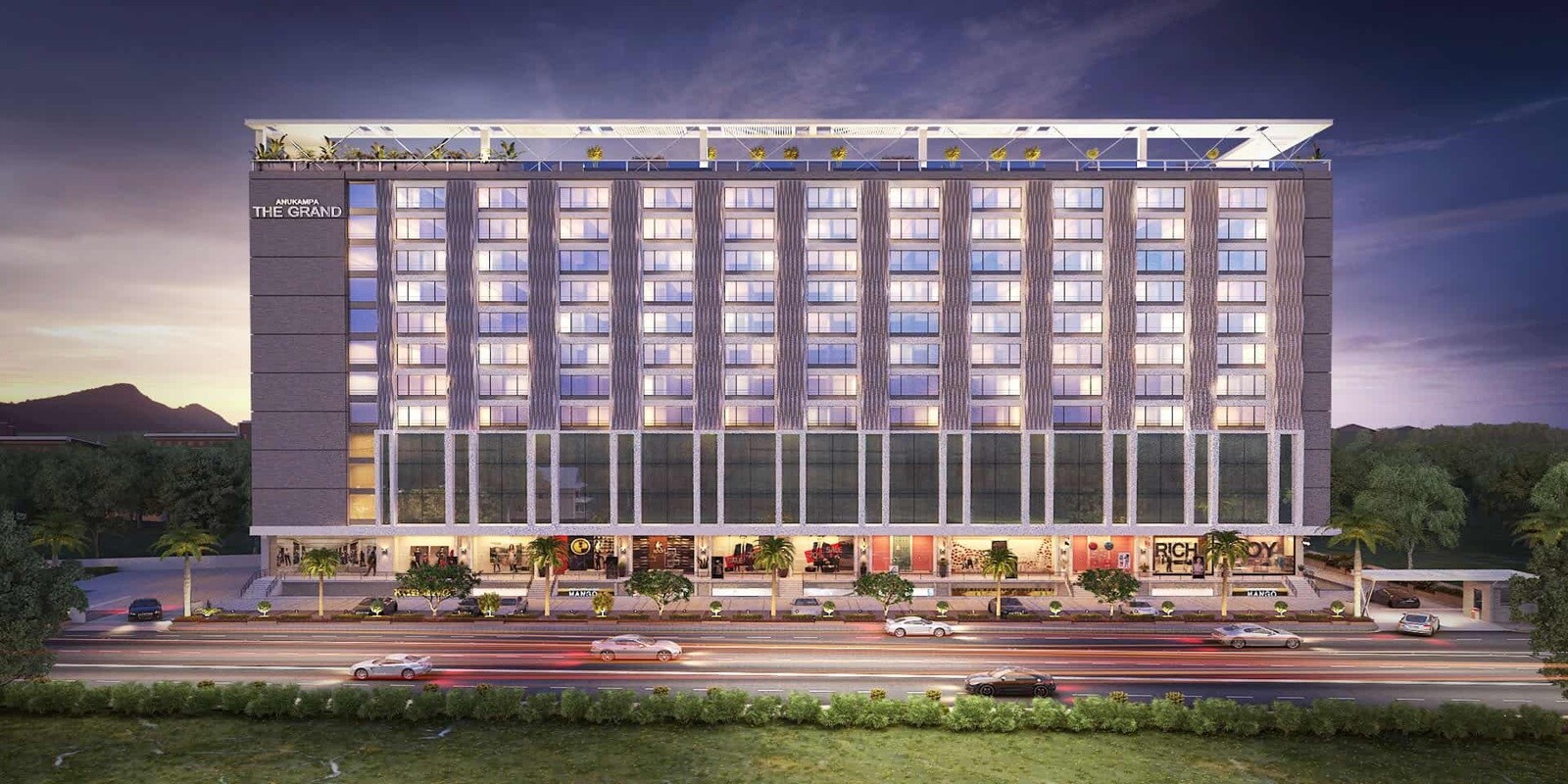 The Grand Anukampa residential project in Ajmer Road