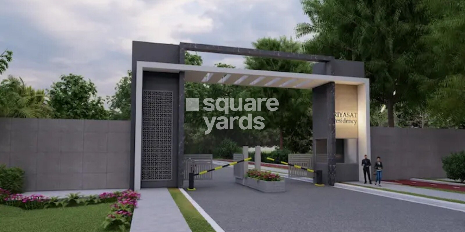 The Riyasat Residency residential project in Purshottampura at Dadiya