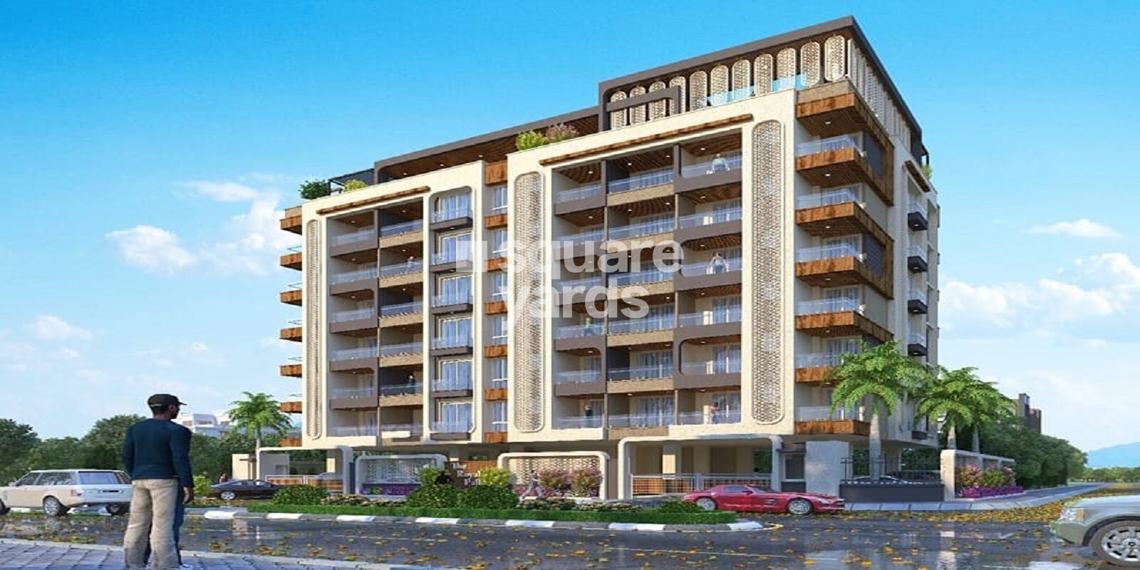 Tirupati The Royale Pallacia residential project in Brijlalpura
