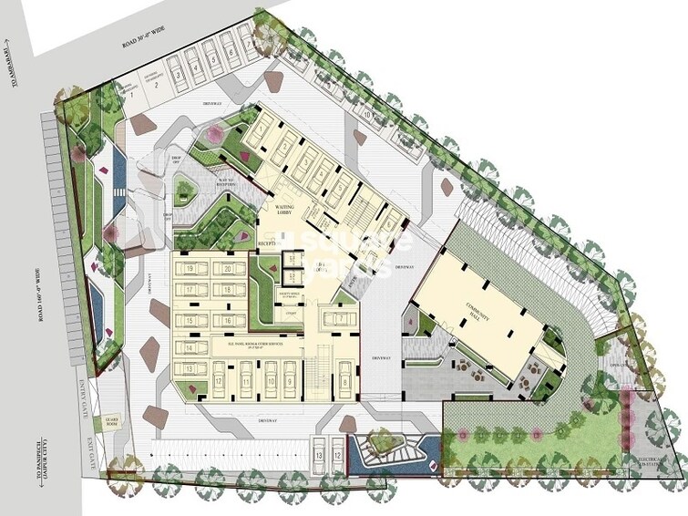 Trimurthi Arabella Master Plan Image