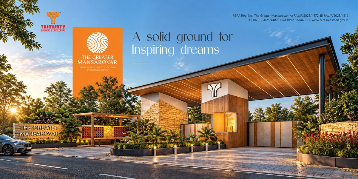 Trimurty The Greater Mansarovar residential project in Diggi Malpura Road