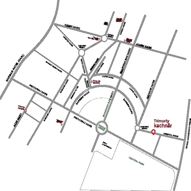 Trimurtys Kachnar Location Image