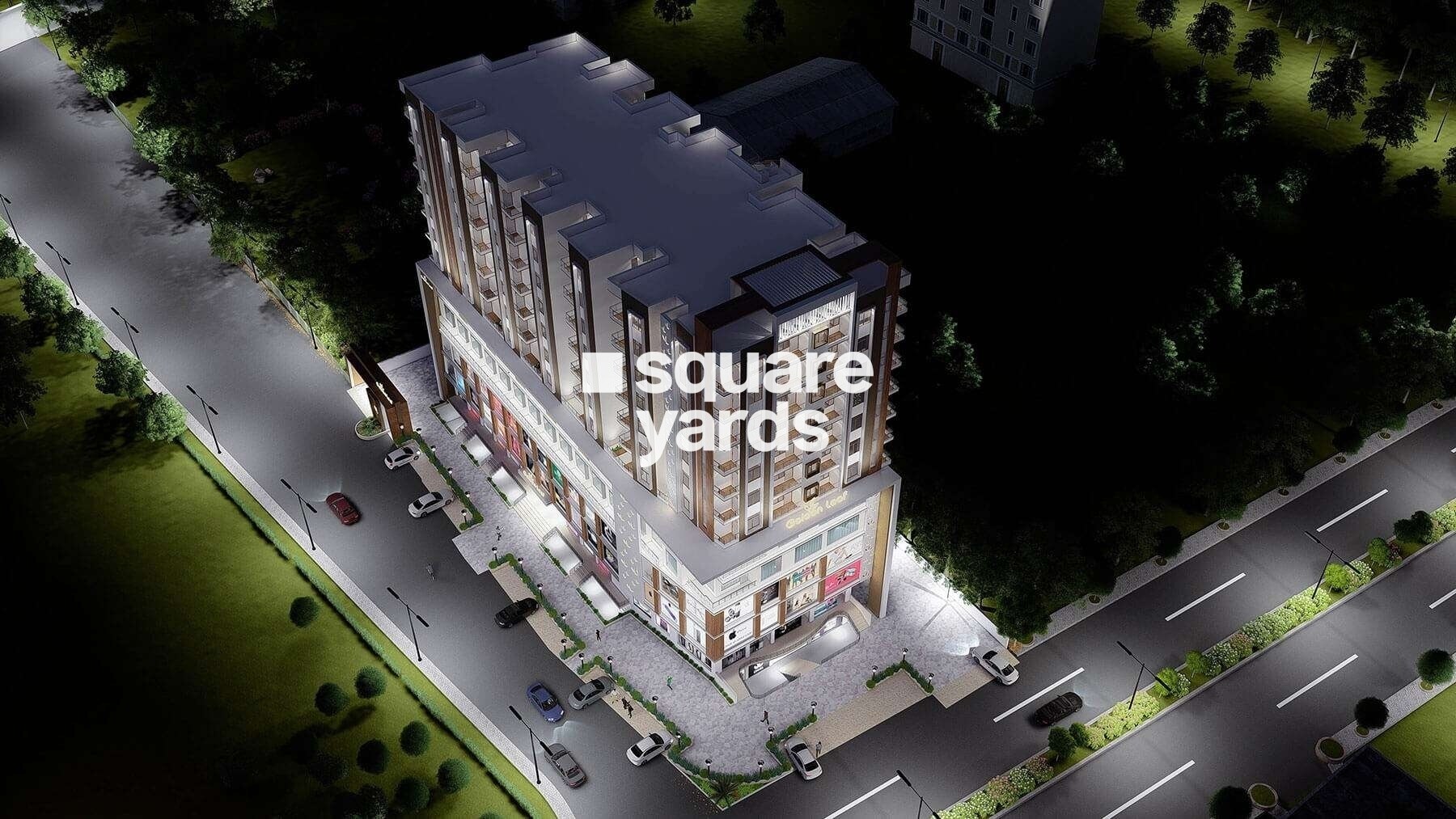 Triveni Kripa Golden Leaf Tower View