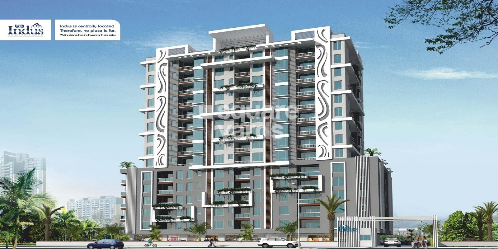 UDB Indus residential project in Mansarovar