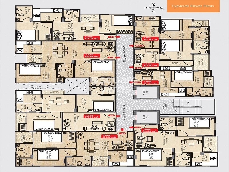 UDB Rakshak Floor Plans