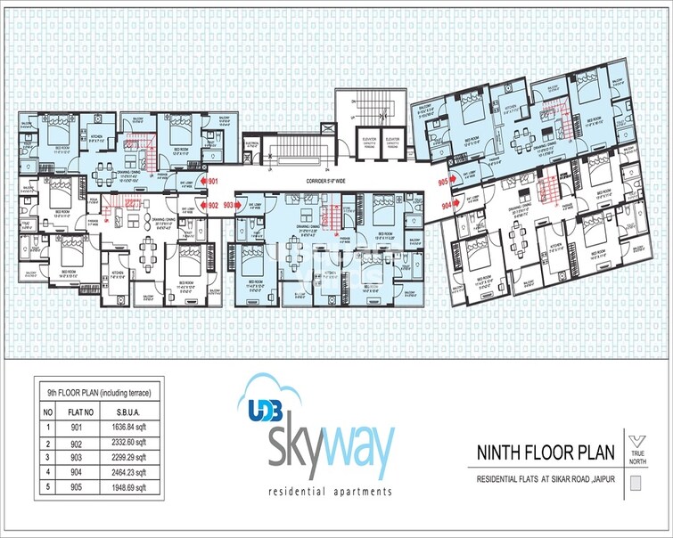 UDB Skyway Floor Plans 3