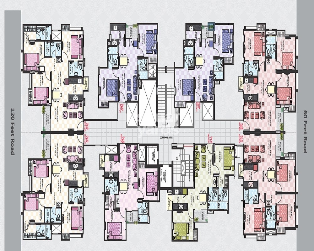 Upasna Sagar Vedas Floor Plans