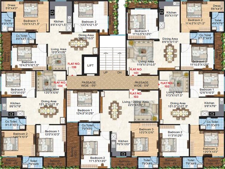Vikas Heights Gokulpura Floor Plans 3