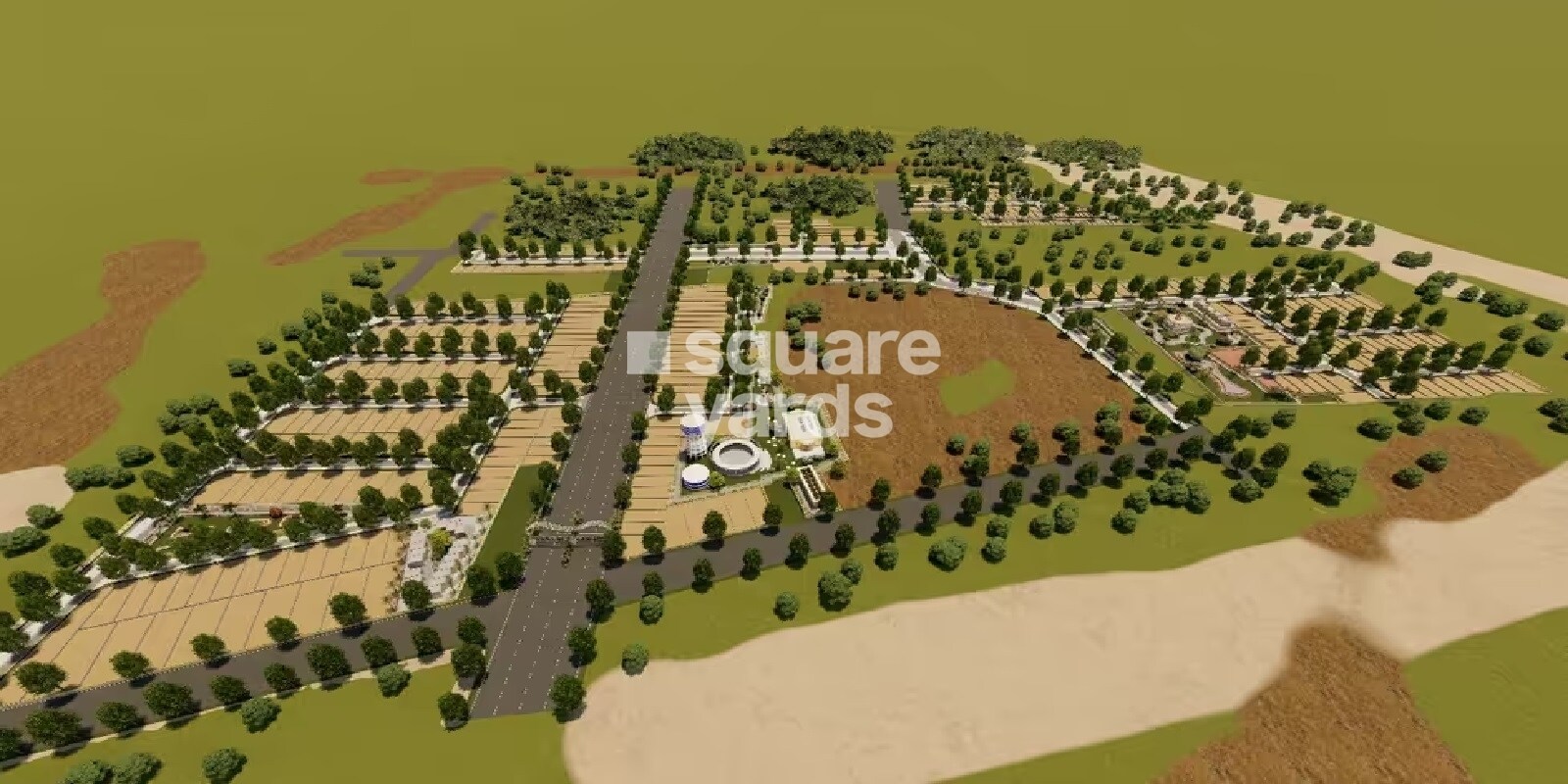 VRB The Golden City residential project in Khatwara