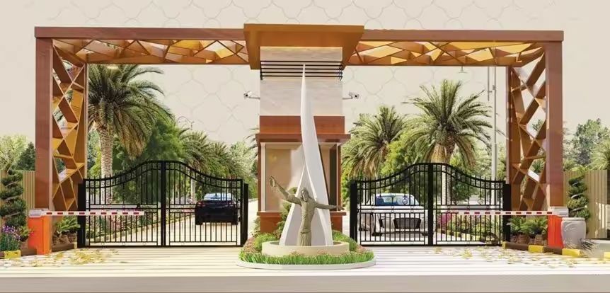 YBL Raghav Homes Entrance View