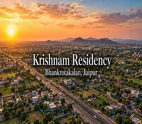 Krishnam Residency project in Bhankrotakalan, Jaipur