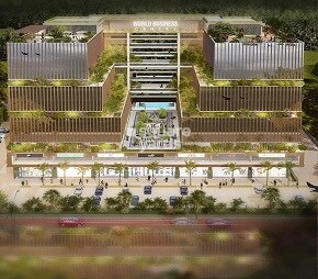 Ridhiraj World Business Centre residential project in Sushilpura