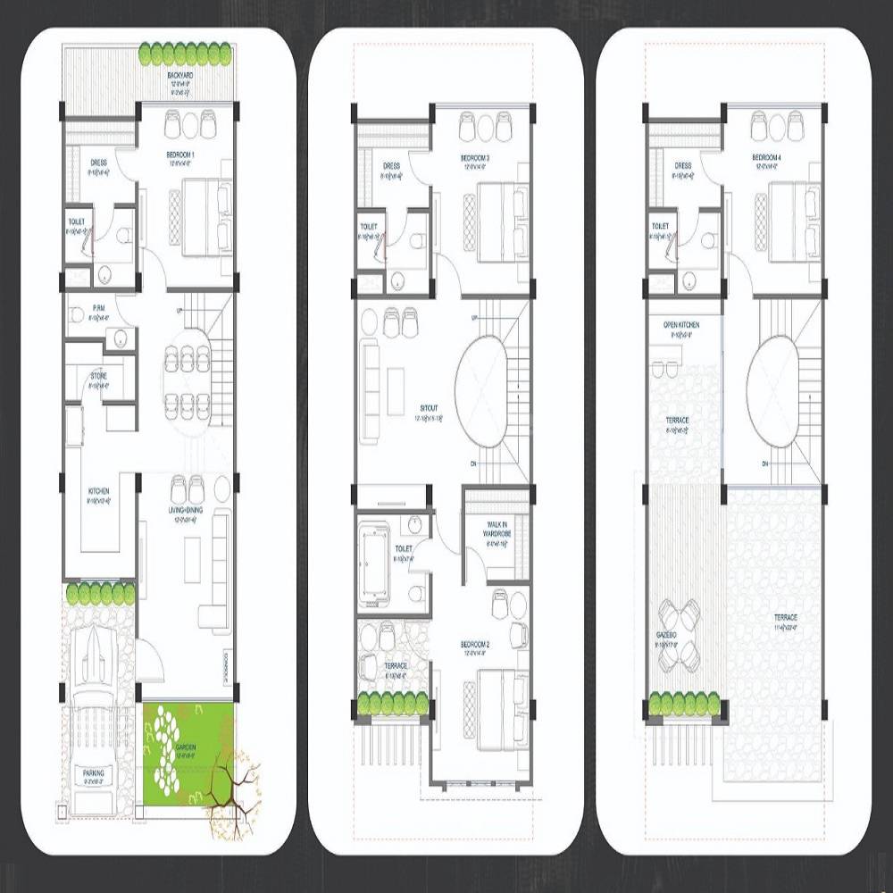 4 BHK 2800 Sq. Ft. Villa
