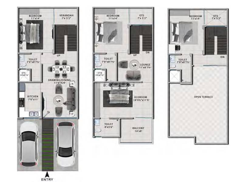 4 BHK 1505 Sq. Ft. Villa