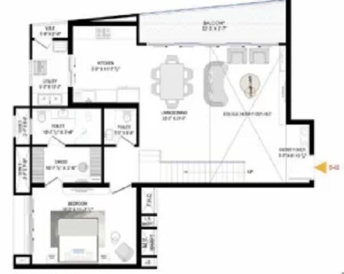 3 BHK 3283 Sq. Ft. Apartment