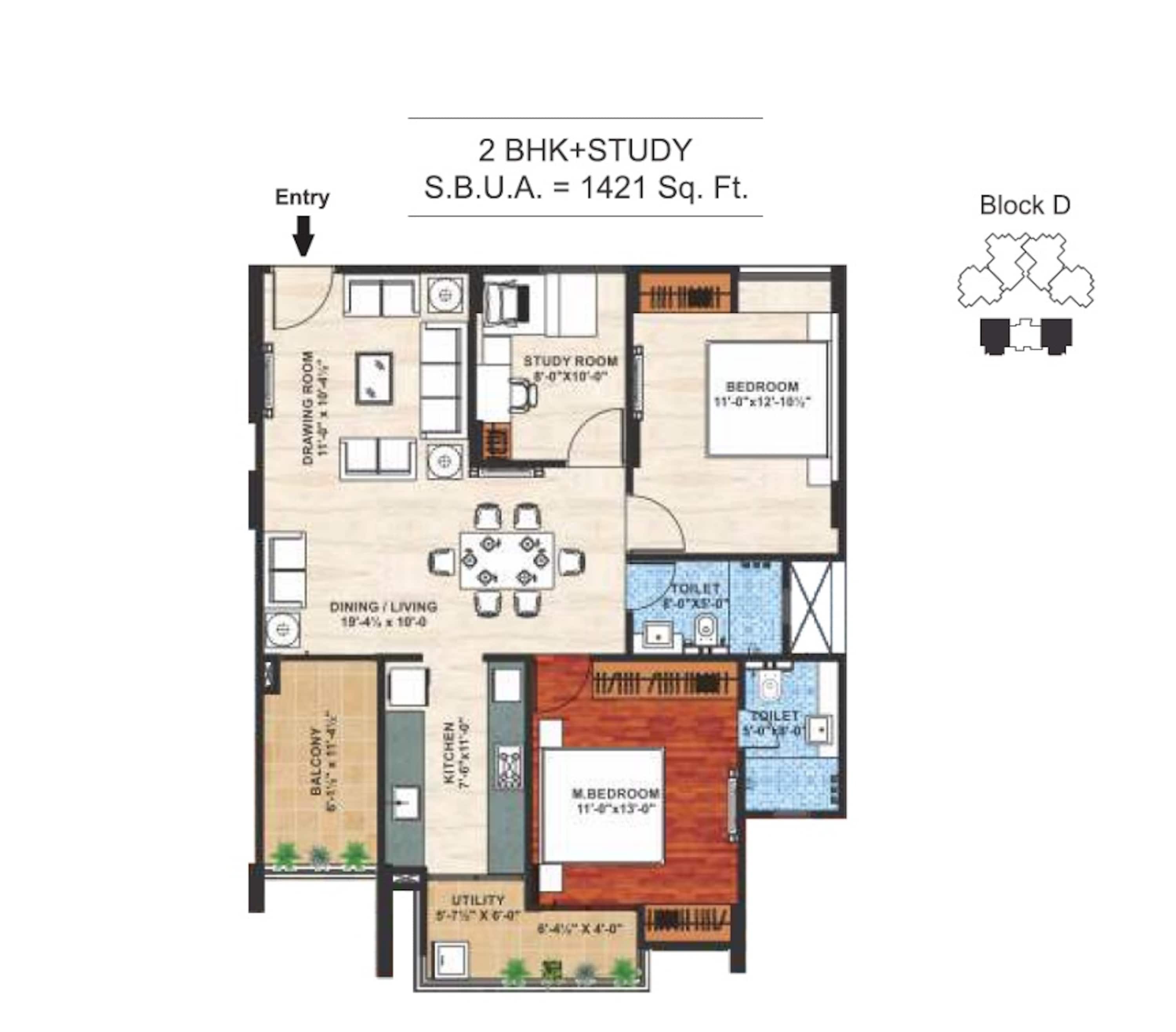 samriddhi seven heaven apartment 2 bhk 1421sqft 20244910164927