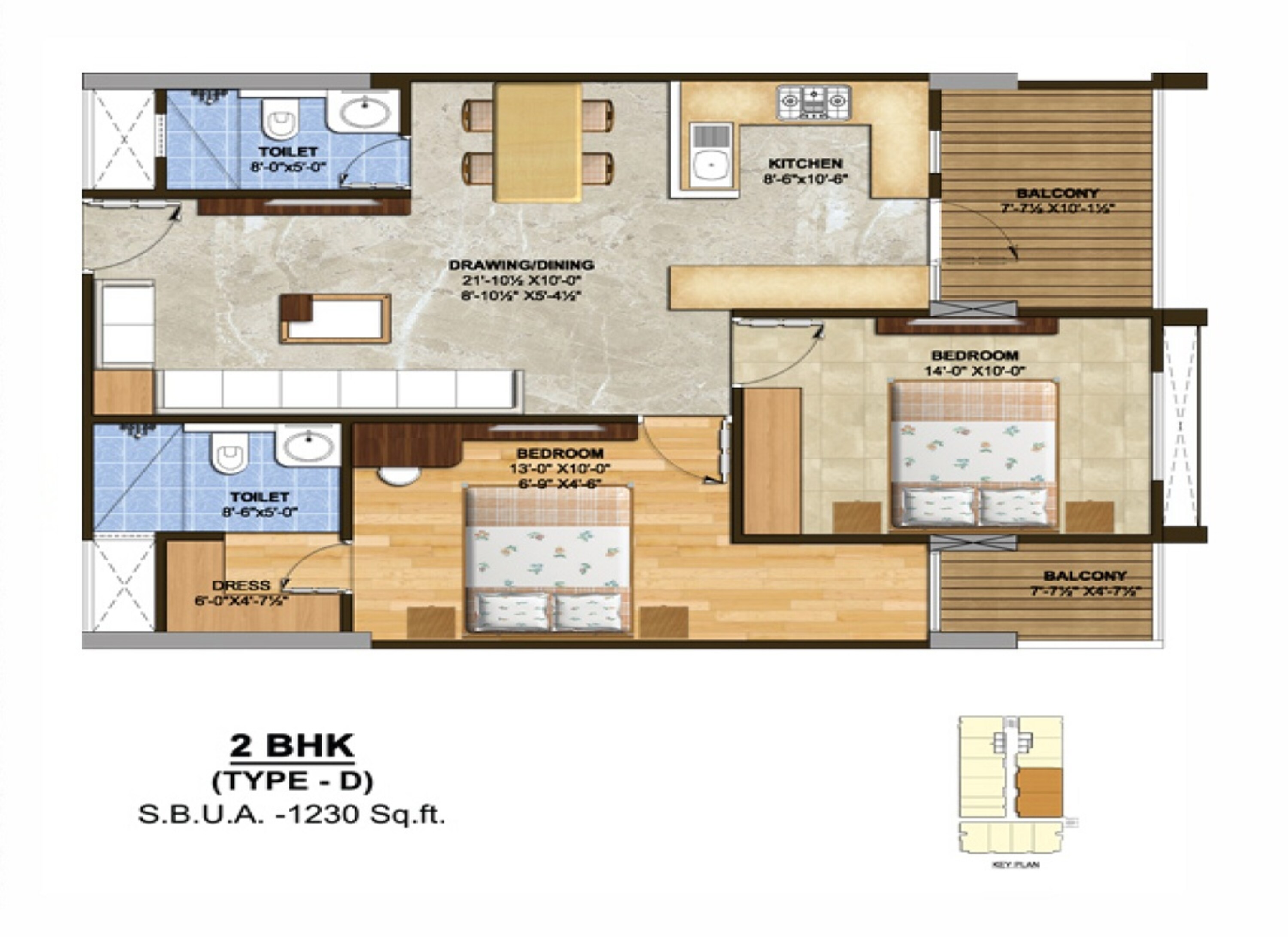 sankalp the rise apartment 2 bhk 1230sqft 20242210172254