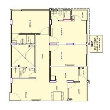  3 BHK Apartment at Shubham Shubh Nikunj, Patrakar Colony – for Sale
