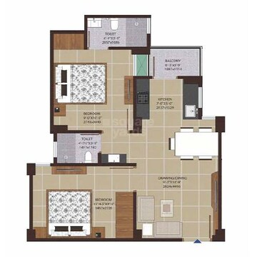  2 BHK Apartment at SSBC Prangan, Muhana – for Sale