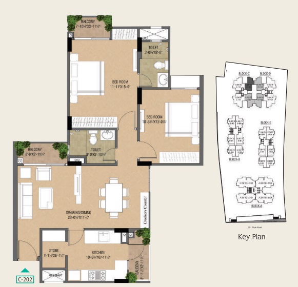 trimurty ariana apartment 2 bhk 1350sqft 20202806152801