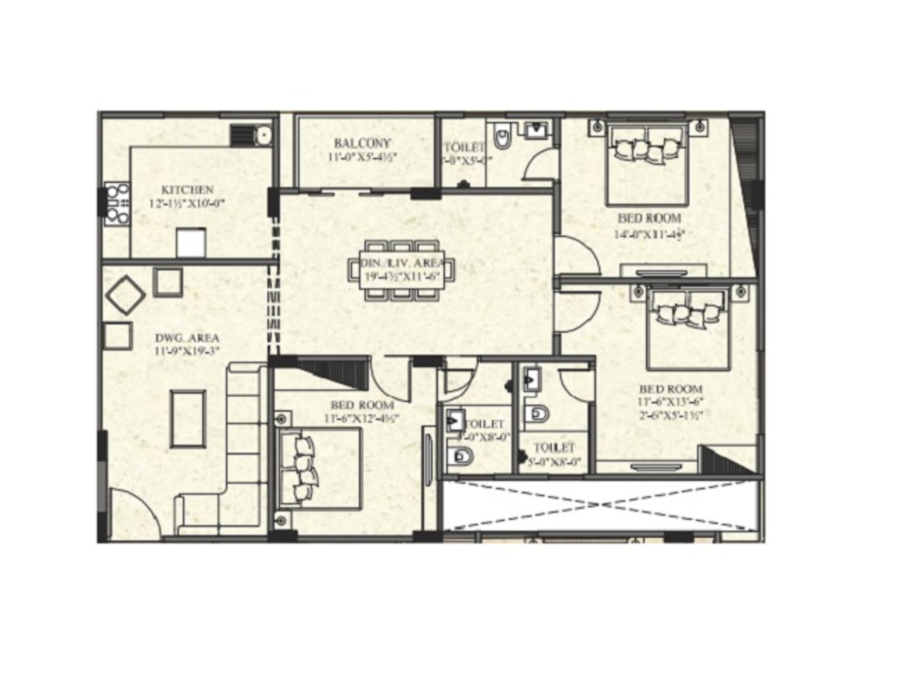 udb indus apartment 3 bhk 1765sqft 20244203144209