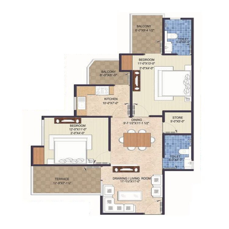 unique pristine apartment 2 bhk 1249sqft 20241501121518