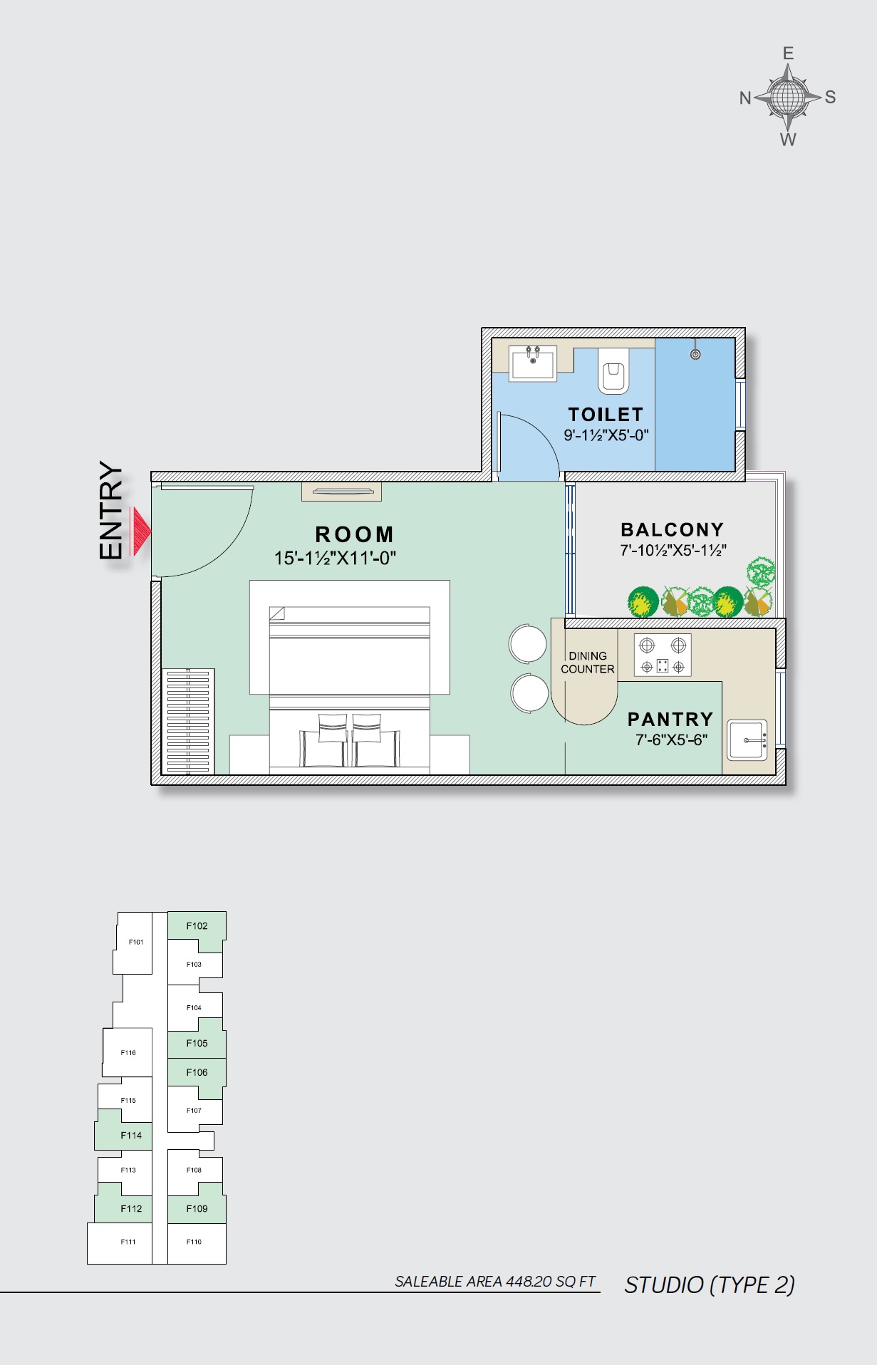 unique vidhyadeep apartment 1 bhk 448sqft 20244010184021