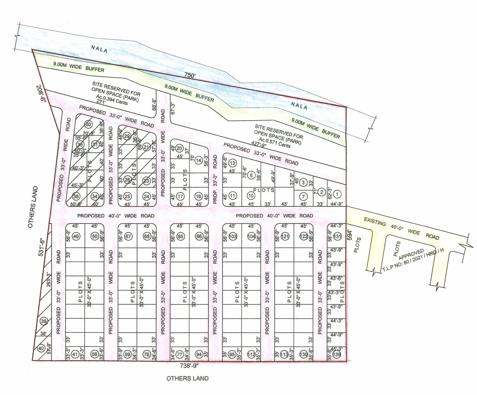 Greenmetro Tulasi Vanam Master Plan 1