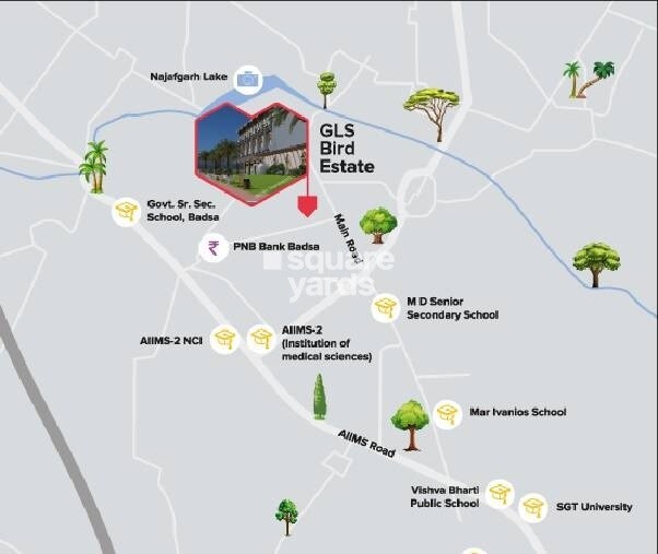 GLS Bird Estate Location Image