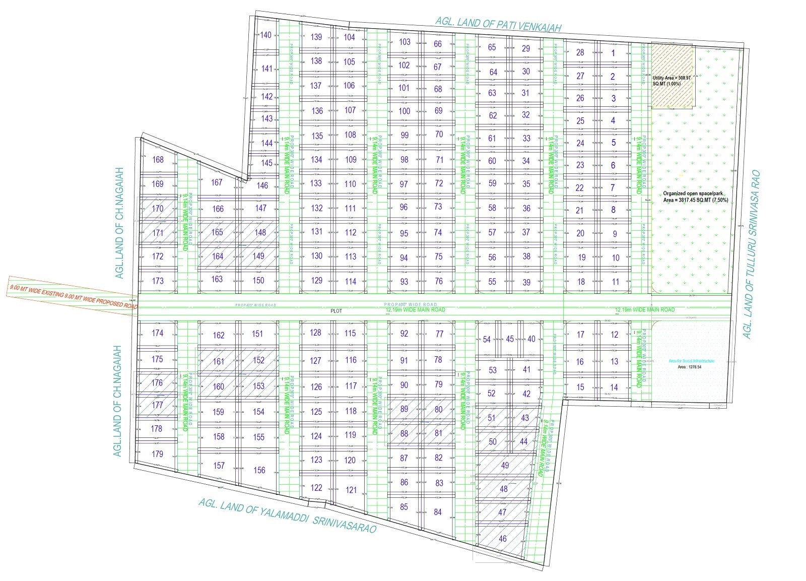 TSR Hanuman Nagar Master Plan 1
