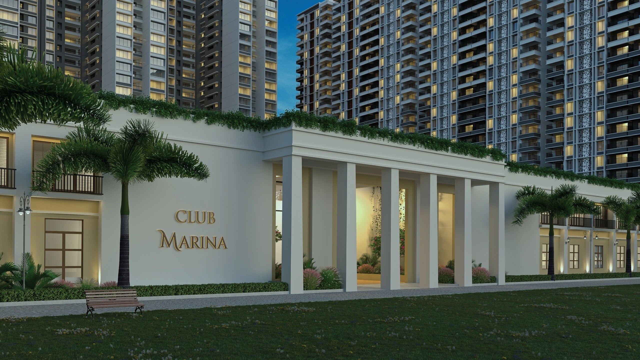 Sobha Marina One Clubhouse External Image