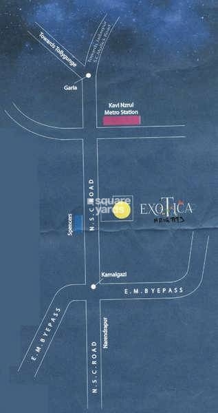 Adya Exotica Heights Location Image