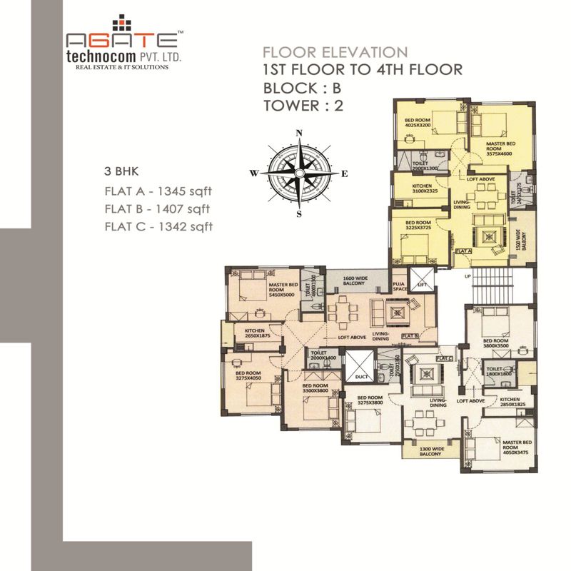 Agate Akash Floor Plans 1