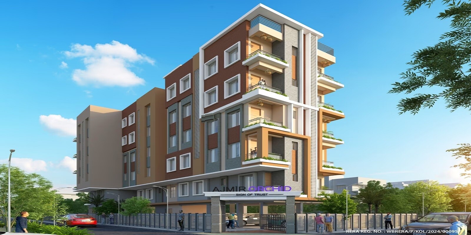 Ajmir Orchid residential project in Beliaghata