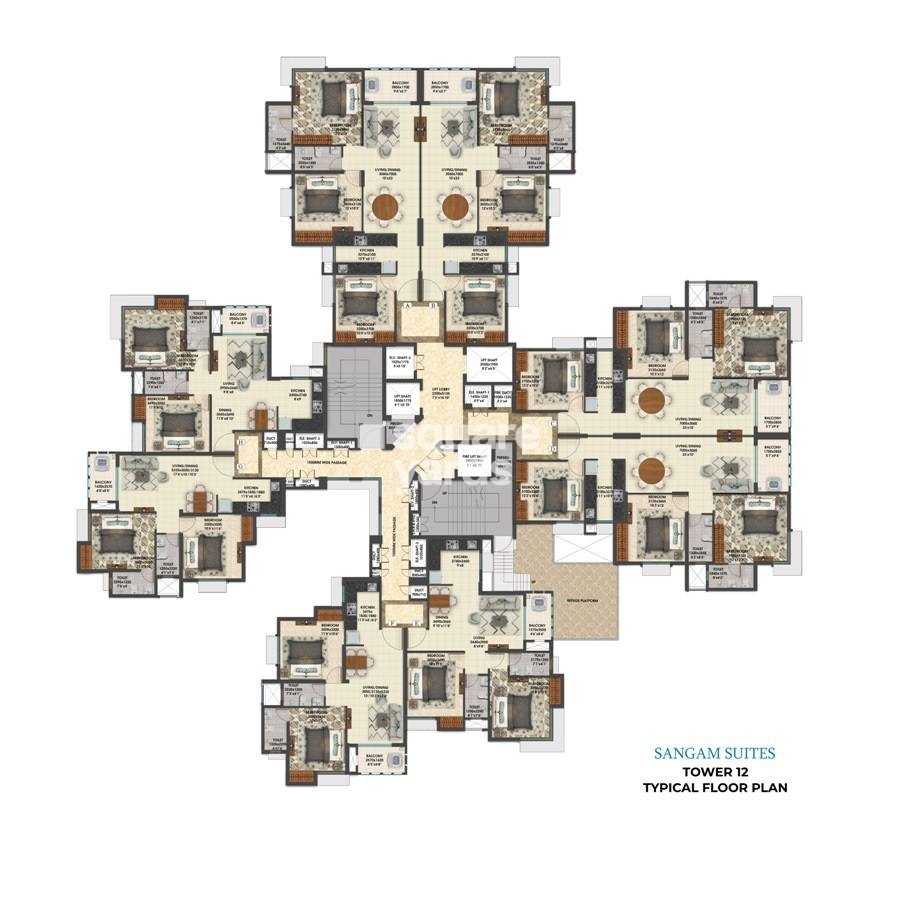 Alcove New Kolkata in Serampore, Kolkata 21.50 Lac Floor Plans